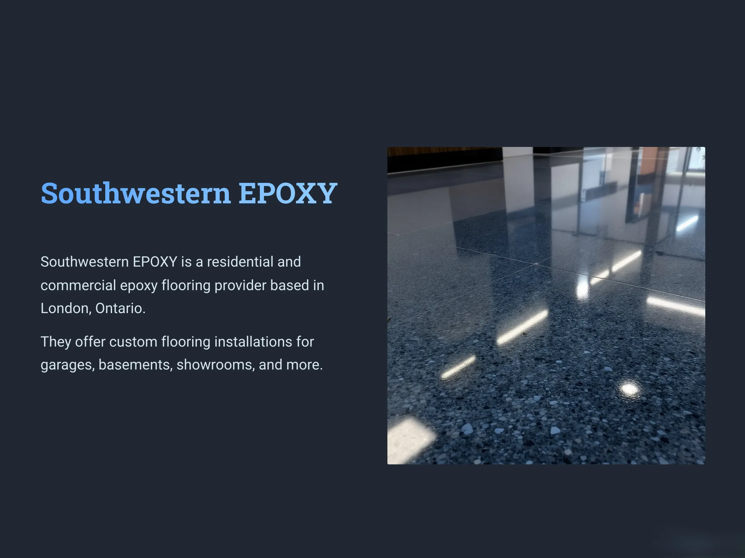 Epoxy Flooring PPT