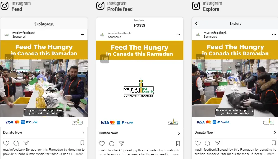 Muslim Food Bank Ad Creatives for meta ads 8